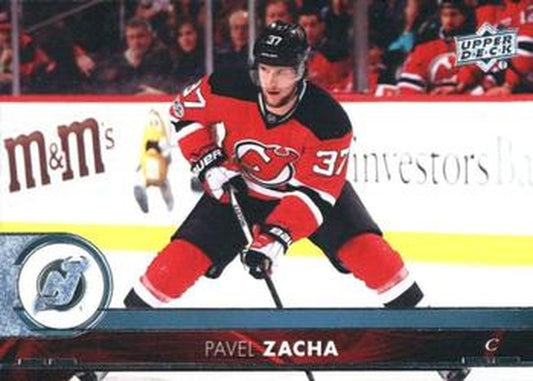 #116 Pavel Zacha - New Jersey Devils - 2017-18 Upper Deck Hockey