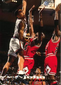 #116 John Starks - New York Knicks - 1993-94 Stadium Club Basketball