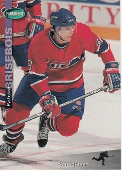 #116 Patrice Brisebois - Montreal Canadiens - 1994-95 Parkhurst Hockey