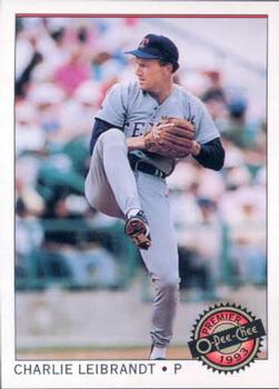 #116 Charlie Leibrandt - Texas Rangers - 1993 O-Pee-Chee Premier Baseball
