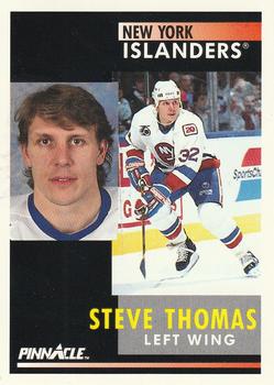 #116 Steve Thomas - New York Islanders - 1991-92 Pinnacle Hockey