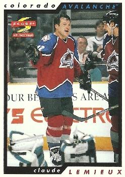 #116 Claude Lemieux - Colorado Avalanche - 1996-97 Score Hockey