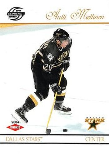 #116 Antti Miettinen - Dallas Stars - 2003-04 Pacific Supreme Hockey