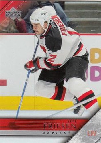 #116 Jeff Friesen - New Jersey Devils - 2005-06 Upper Deck Hockey