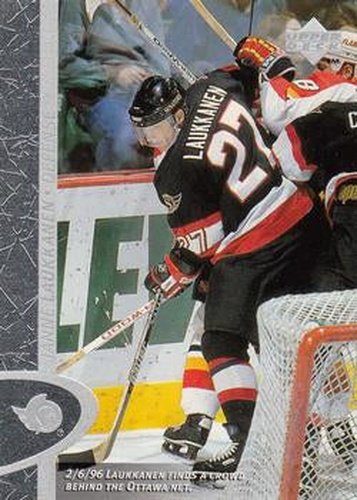 #116 Janne Laukkanen - Ottawa Senators - 1996-97 Upper Deck Hockey
