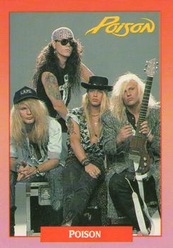 #116 Poison - 1991 Brockum Rock Cards