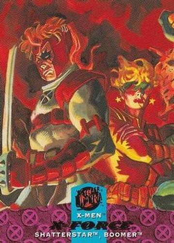 #116 Shatterstar, Boomer - 1994 Ultra X-Men