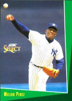 #116 Melido Perez - New York Yankees - 1993 Select Baseball
