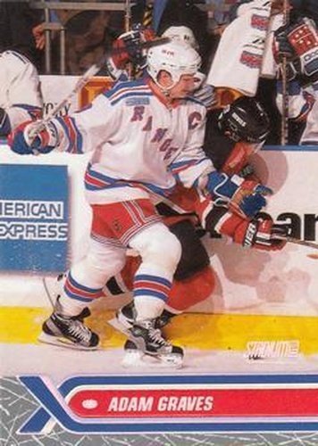 #116 Adam Graves - New York Rangers - 2000-01 Stadium Club Hockey