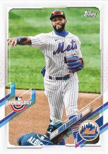 #116 Amed Rosario - New York Mets - 2021 Topps Opening Day Baseball