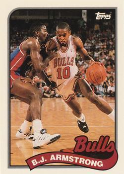 #116 B.J. Armstrong - Chicago Bulls - 1992-93 Topps Archives Basketball