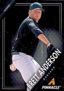 #116 Brett Anderson - Oakland Athletics - 2013 Pinnacle Baseball