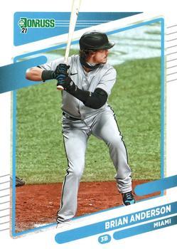 #116 Brian Anderson - Miami Marlins - 2021 Donruss Baseball