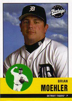 #116 Brian Moehler - Detroit Tigers - 2001 Upper Deck Vintage Baseball