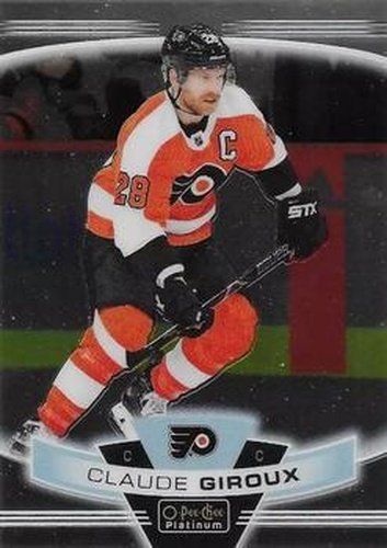 #116 Claude Giroux - Philadelphia Flyers - 2019-20 O-Pee-Chee Platinum Hockey