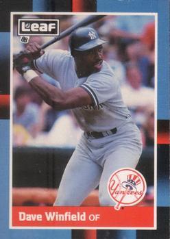 #116 Dave Winfield - New York Yankees - 1988 Leaf Baseball