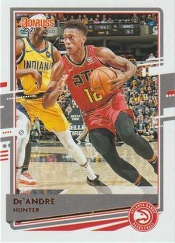 #116 De'Andre Hunter - Atlanta Hawks - 2020-21 Donruss Basketball