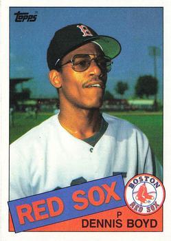 #116 Dennis Boyd - Boston Red Sox - 1985 Topps Baseball