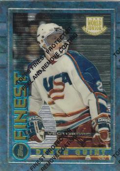 #116 Deron Quint - USA - 1994-95 Finest Hockey