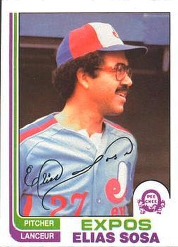 #116 Elias Sosa - Montreal Expos - 1982 O-Pee-Chee Baseball