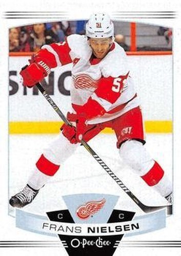 #116 Frans Nielsen - Detroit Red Wings - 2019-20 O-Pee-Chee Hockey