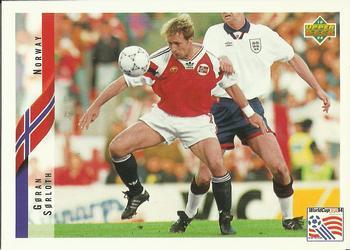 #116 G¿ran S¿rloth - Norway - 1994 Upper Deck World Cup Contenders English/Spanish Soccer