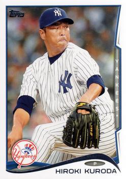 #116 Hiroki Kuroda - New York Yankees - 2014 Topps Baseball