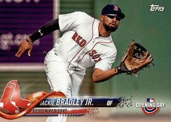 #116 Jackie Bradley Jr. - Boston Red Sox - 2018 Topps Opening Day Baseball