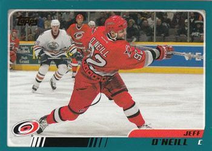 #116 Jeff O'Neill - Carolina Hurricanes - 2003-04 Topps Hockey
