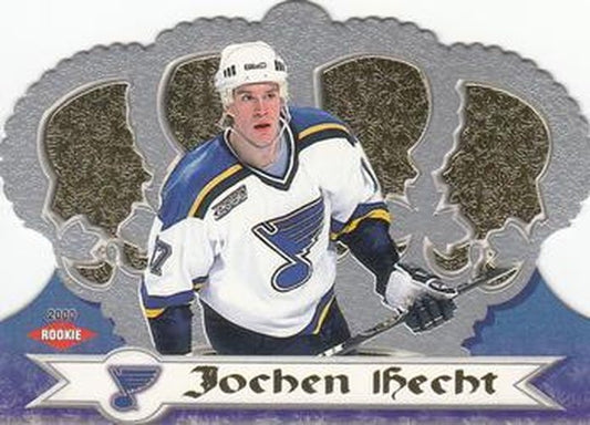 #116 Jochen Hecht - St. Louis Blues - 1999-00 Pacific Crown Royale Hockey