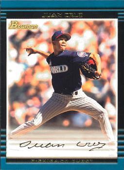 #116 Juan Cruz - Chicago Cubs - 2002 Bowman Baseball
