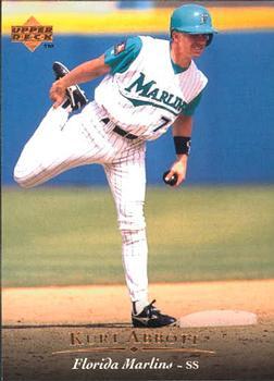 #116 Kurt Abbott - Florida Marlins - 1995 Upper Deck Baseball