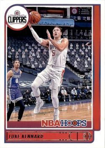 #116 Luke Kennard - Los Angeles Clippers - 2021-22 Hoops Basketball