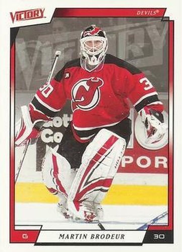 #116 Martin Brodeur - New Jersey Devils - 2006-07 Upper Deck Victory Hockey