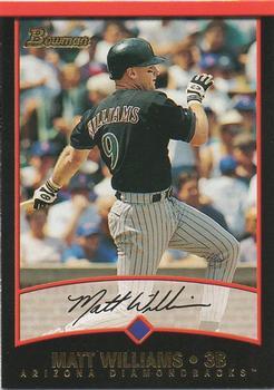 #116 Matt Williams - Arizona Diamondbacks - 2001 Bowman Baseball