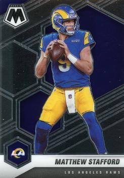 #116 Matthew Stafford - Los Angeles Rams - 2021 Panini Mosaic Football