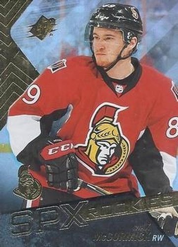 #116 Max McCormick - Ottawa Senators - 2015-16 SPx Hockey
