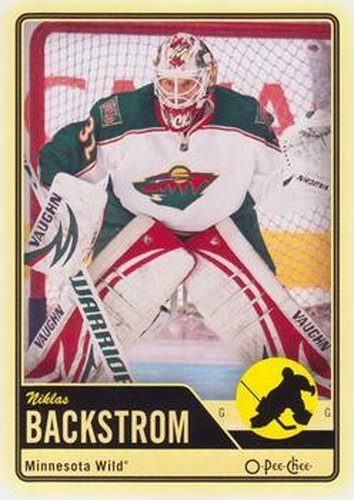 #116 Niklas Backstrom - Minnesota Wild - 2012-13 O-Pee-Chee Hockey