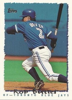 #116 Rob Butler - Toronto Blue Jays - 1995 Topps Baseball