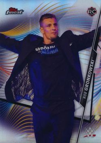 #116 Rob Gronkowski - 2020 Topps WWE Finest Wrestling