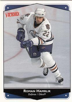 #116 Roman Hamrlik - Edmonton Oilers - 1999-00 Upper Deck Victory Hockey