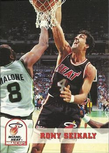 #116 Rony Seikaly - Miami Heat - 1993-94 Hoops Basketball