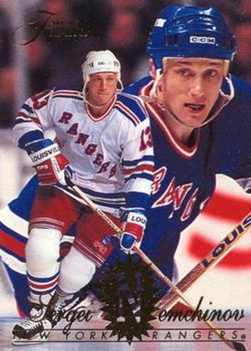 #116 Sergei Nemchinov - New York Rangers - 1994-95 Flair Hockey