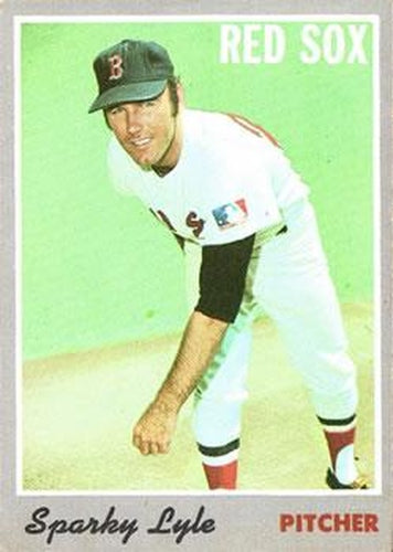 #116 Sparky Lyle - Boston Red Sox - 1970 Topps Baseball
