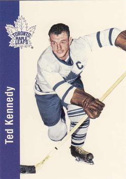 #116 Ted Kennedy - Toronto Maple Leafs - 1994 Parkhurst Missing Link 1956-57 Hockey