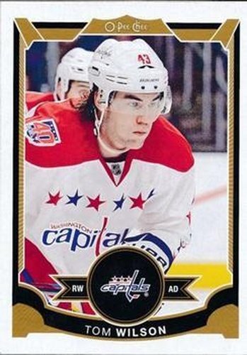 #116 Tom Wilson - Washington Capitals - 2015-16 O-Pee-Chee Hockey