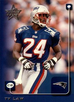 #116 Ty Law - New England Patriots - 1999 Leaf Rookies & Stars Football