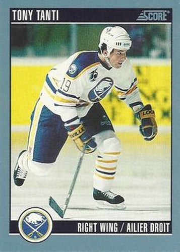 #116 Tony Tanti - Buffalo Sabres - 1992-93 Score Canadian Hockey