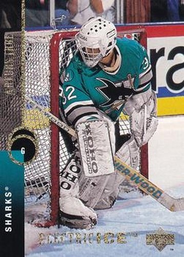 #116 Arturs Irbe - San Jose Sharks - 1994-95 Upper Deck Hockey - Electric Ice