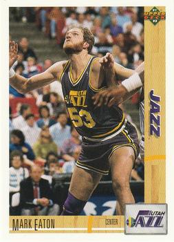 #116 Mark Eaton - Utah Jazz - 1991-92 Upper Deck Basketball